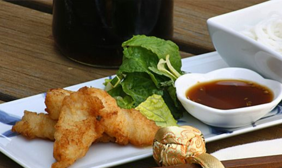 Recipe For Pan Fried Catfish Fillets (Bun Ca Chien)