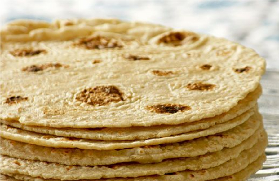 Recipe For Home-Made Corn and Whole Wheat Flour Tortilla