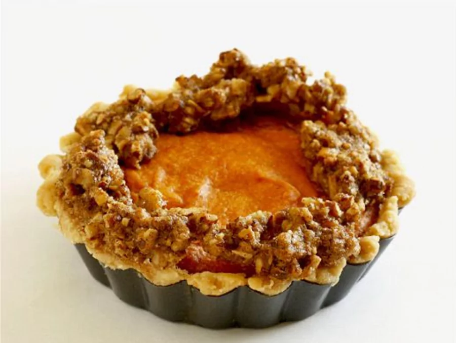 Recipe For Sweet Potato Pie with Pecan Crumb Topping