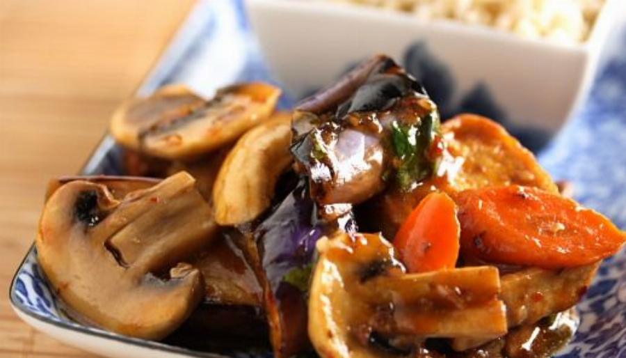 Recipe For Braised Tofu with Hoisin Sauce