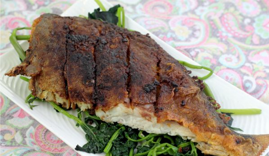 Recipe For Deep-Fried Fish with Lemongrass