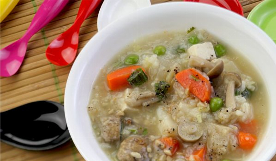 Chao Chay Recipe (Vietnamese Vegetarian Rice Soup)