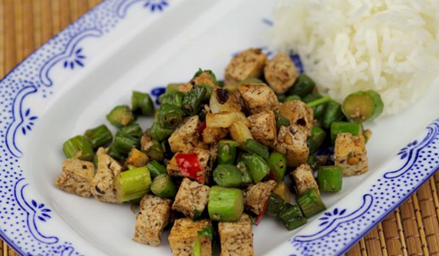 Tofu Asparagus Stir Fry Recipe