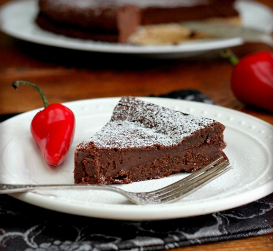Flourless Chile Chocolate Cake Recipe