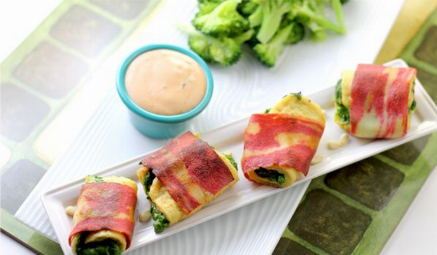 Vegetarian Bacon-Wrapped Tofu Recipe