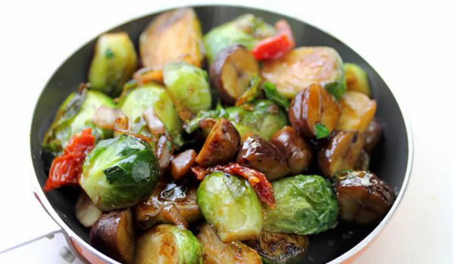 Recipe For Brussels Sprouts with Chestnuts