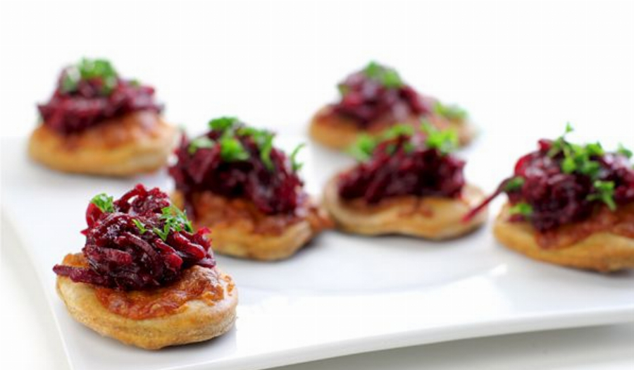 Spicy Beet Pizza Appetizer Recipe