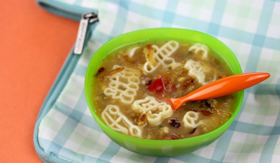 Vegetable Pasta Soup Recipe (Lunch Ideas For Kids)