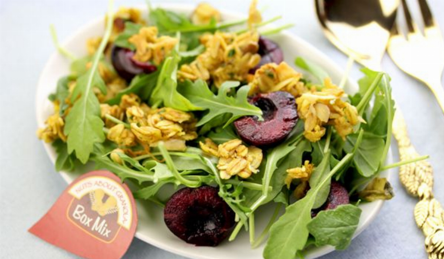 Savory Granola Salad Topping Recipe