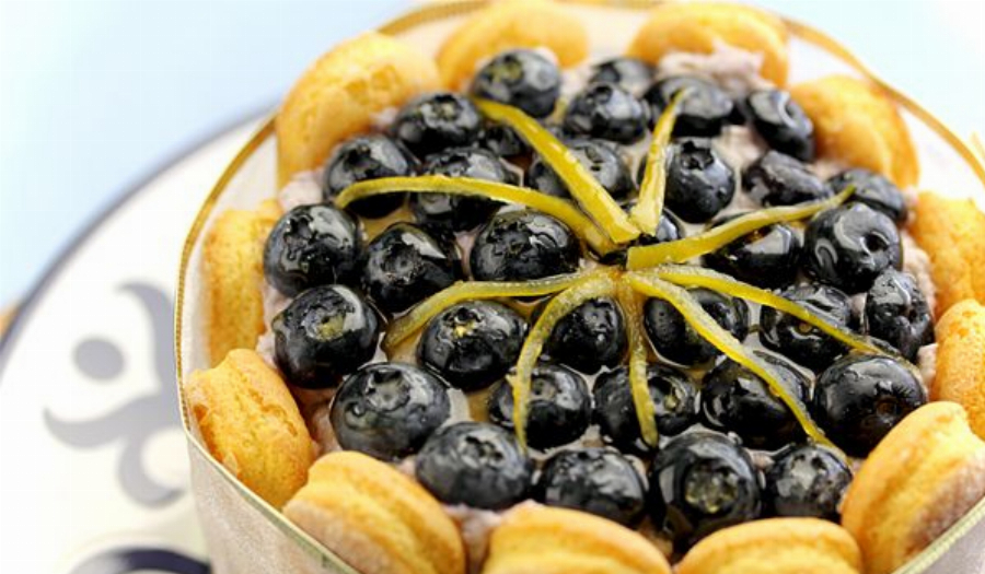 No Bake Blueberry Cheesecake Recipe (Egg Free Dessert)