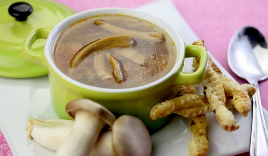 King Mushroom Soup Recipe