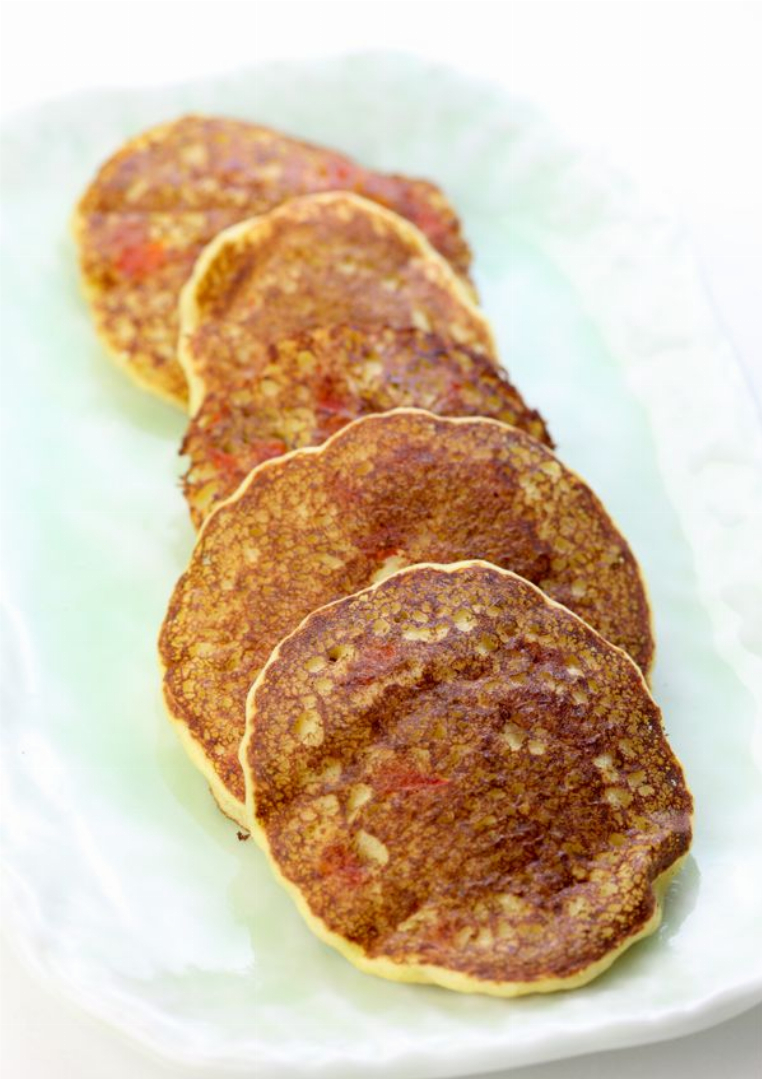 Red Bell Pepper Potato Pancake Recipe