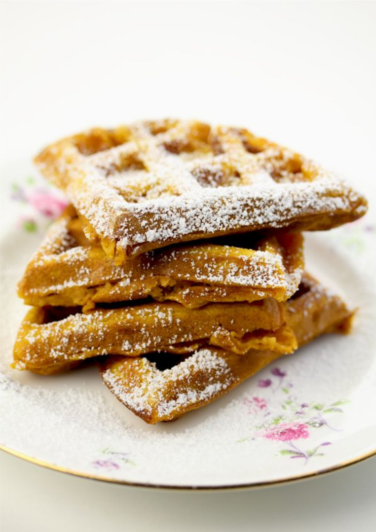 Pumpkin Waffles: Thanksgiving-themed Breakfast Recipe