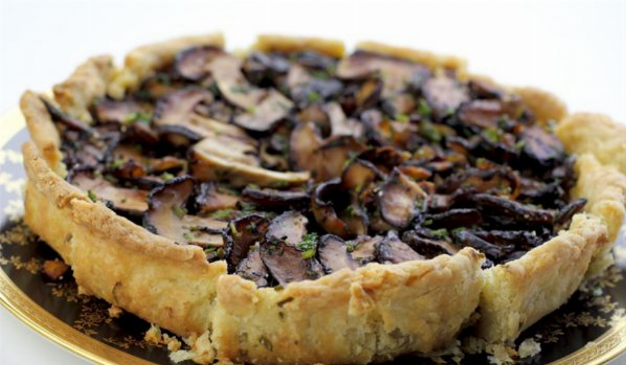 Asian-inspired Mushroom Tart Recipe
