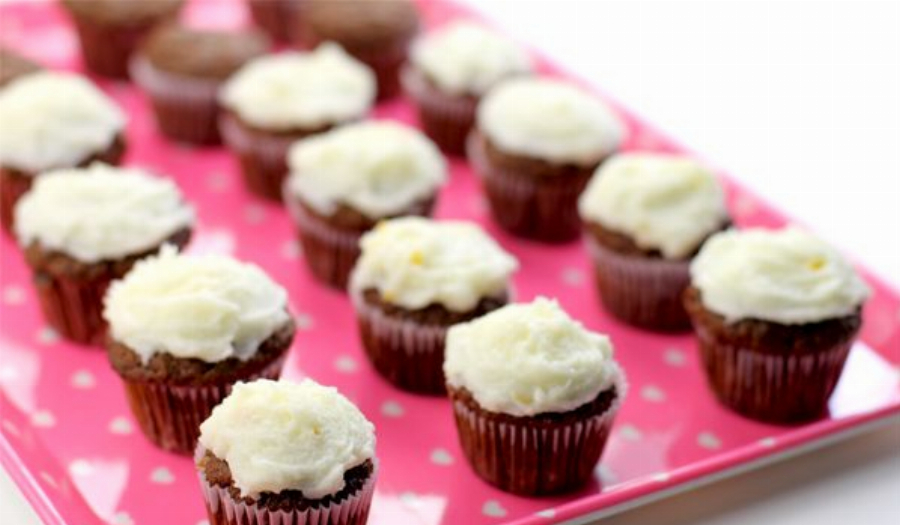 Recipe For Cocoa Carrot and Earl Grey Cupcakes