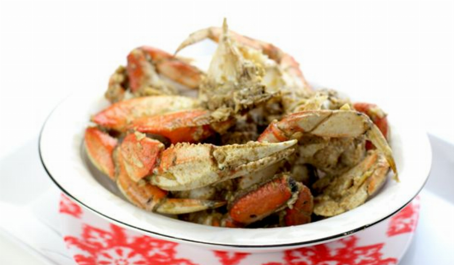 Vietnamese Crab Recipe: Cua Xao Sate