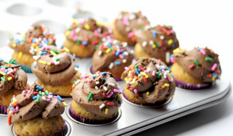 Recipe For Chocolate-Frosted Cupcakes