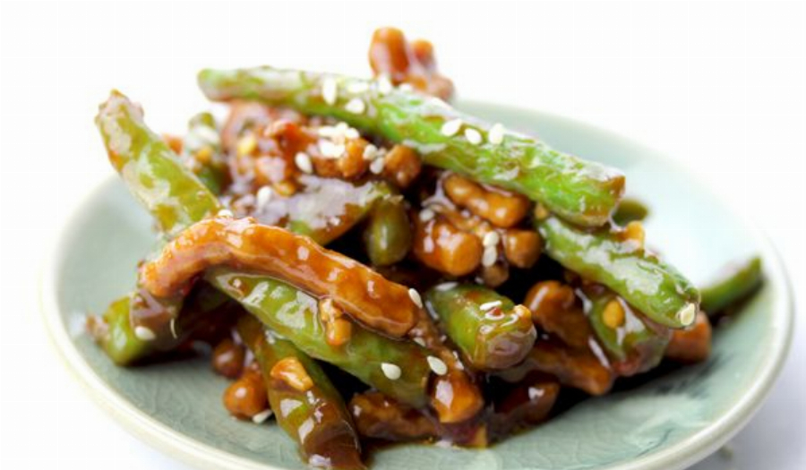Recipe For Spicy Stir Fried Beef and Green Beans