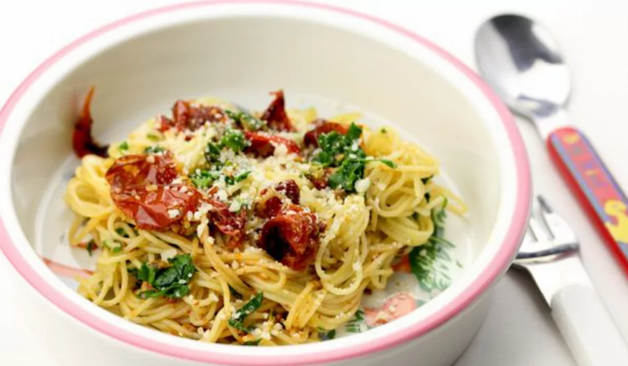 Recipe For Roasted Cherry Tomato Capellini Pasta