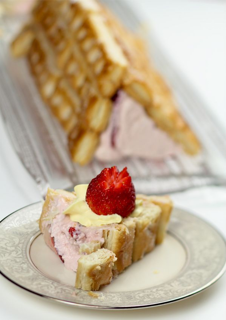 No Bake Strawberry Cheesecake Recipe (Egg Free Dessert)