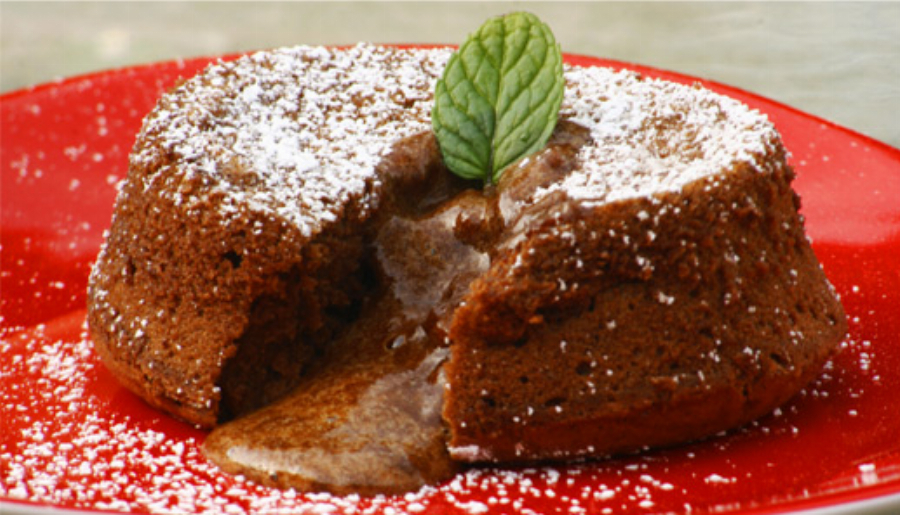 Recipe For Chocolate Lava Cake for Two (with Molten Center)