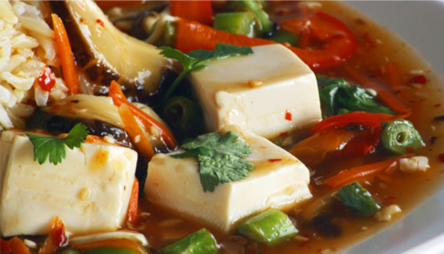 Recipe For Vegetarian Ma-Po Tofu