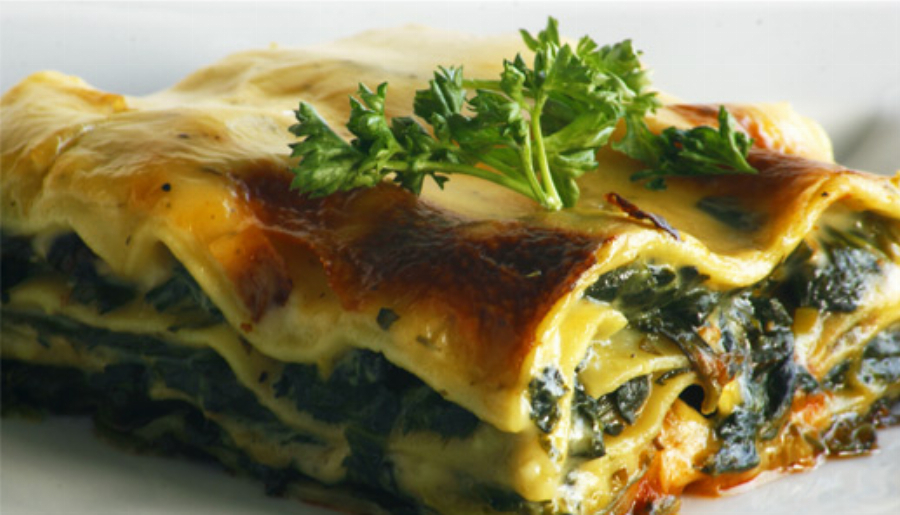 Recipe For Vegetarian Spinach Lasagna