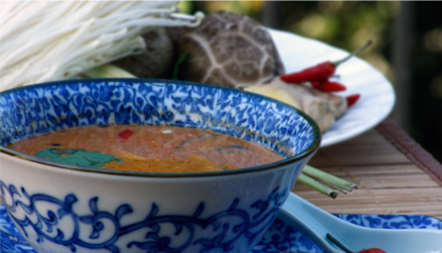 Recipe For Vegetarian Tom Yum Thai Soup
