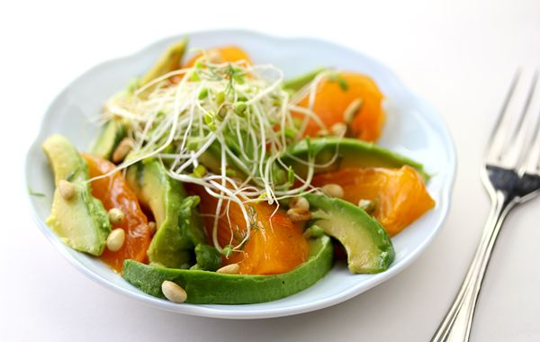Avocado and Persimmon Salad Recipe