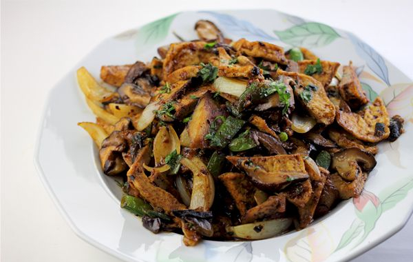 Mushroom Tofu Stir Fry Recipe