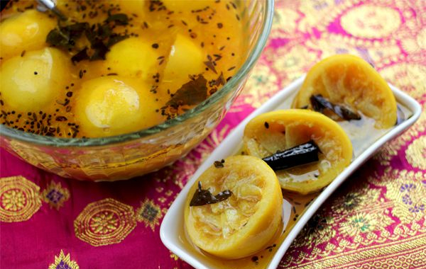 Nimbu Ka Achar (Indian Lemon Pickle Recipe)