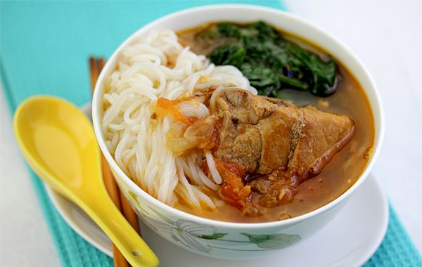 Canh Bun Recipe (Vietnamese Soup)