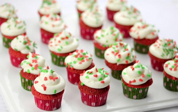 Recipe For Christmas Red Velvet Cupcakes
