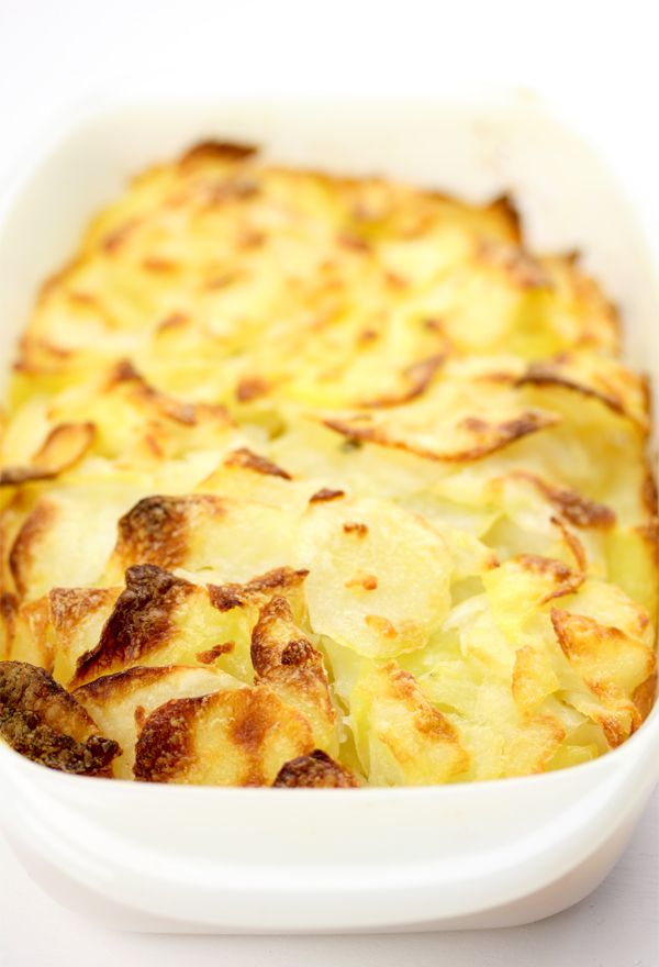 Recipe For Zucchini Potato Gratin (Gratin Dauphinois aux Courgettes)