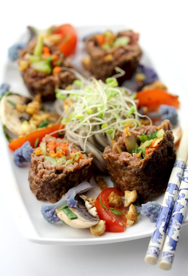 Beef Roll Appetizers (Fusion Recipe)