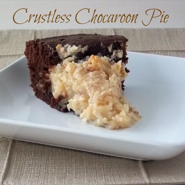 Recipe For Chocaroon Pie