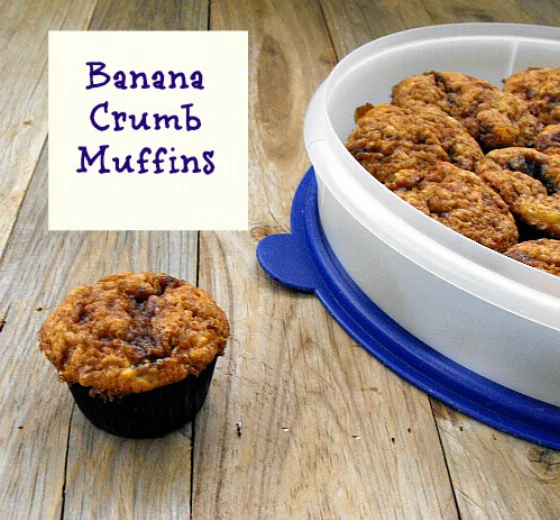 Recipe For Banana Crumb Muffins