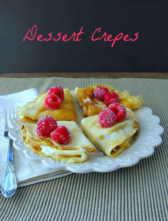 Recipe For Dessert Crepes