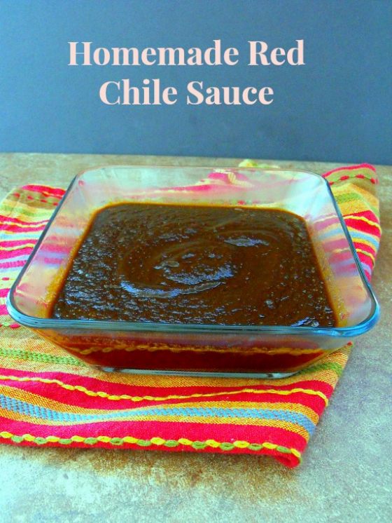 Recipe For Homemade Enchilada Sauce (Red Chile)