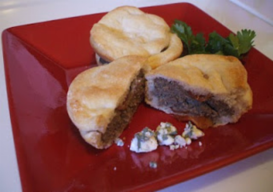 Recipe For Blue Cheese Biscuit Burgers
