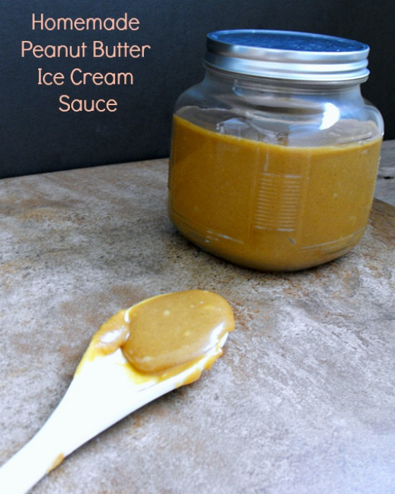 Recipe For Peanut Butter Ice Cream Sauce