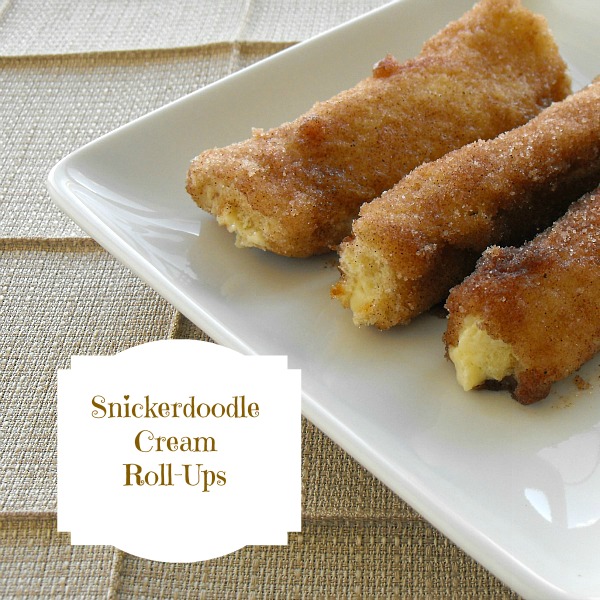 Recipe For Snickerdoodle Cream Roll Ups