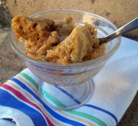 Recipe For Old Fashioned Bread Pudding with Caramel Sauce