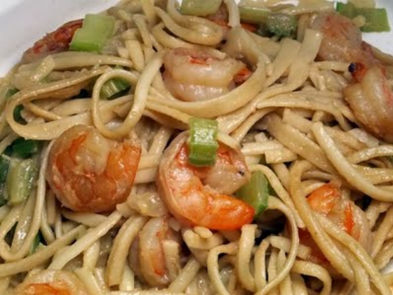 Recipe For Thai Shrimp with Noodles