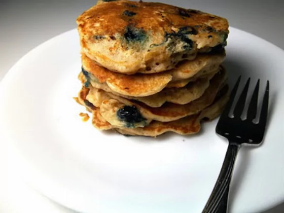 Recipe For Blueberry Graham Pancakes