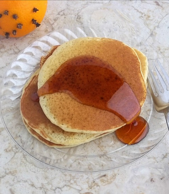 Recipe For Orange Clove Pancakes