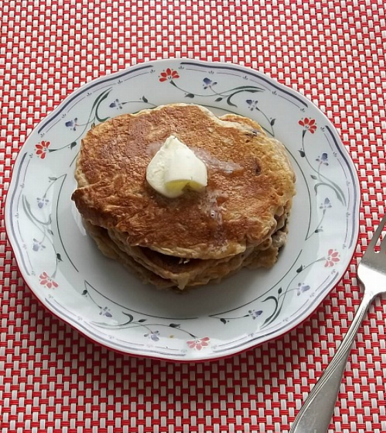Recipe For Apple Walnut Pancakes