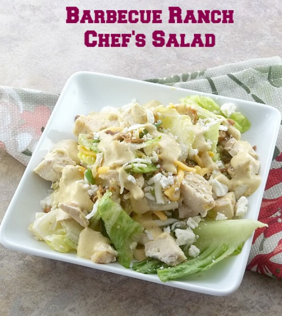 Recipe For Barbecue Ranch Chef Salad
