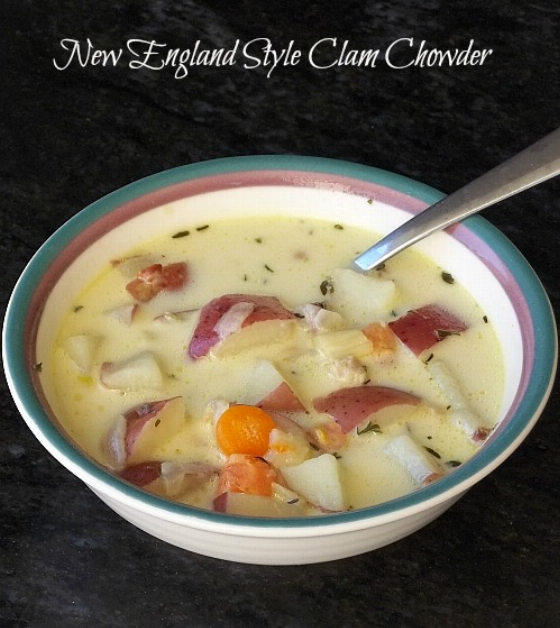 Recipe For New England Style Clam Chowder