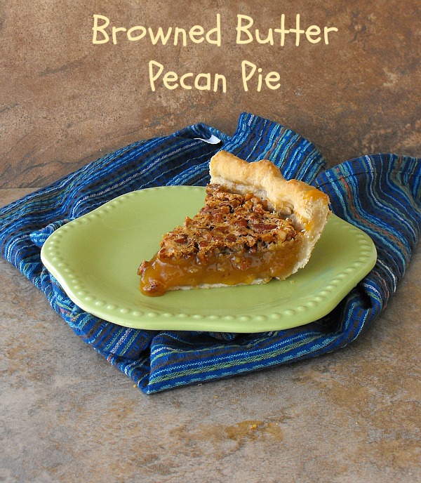 Recipe For Browned Butter Maple Pecan Pie